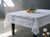 GUIPURE ORCHID LACE TABLECLOTH