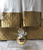 CUSTOM SCALLOPED TOWELS GOLD TOWELS