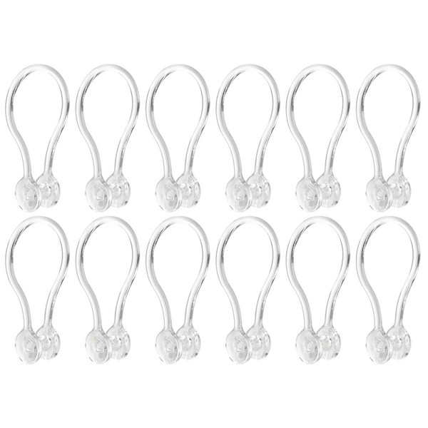 CLIQ ACRYLIC SHOWER HOOKS
