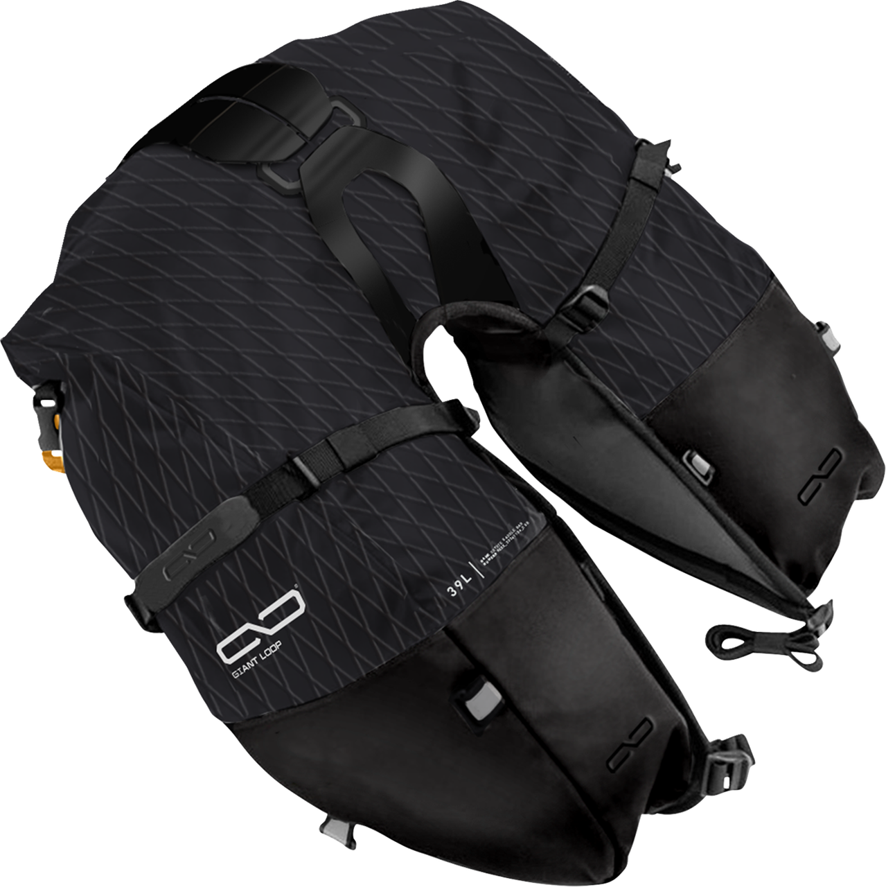 新品　未開封　solol-coyote-Lサイズ GIANT LOOP CSB25-B Coyote Saddlebag - Black | Powersport Junkies