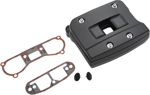Drag Specialties Rocker Box - Black - Evo Big Twin 0940-1240
