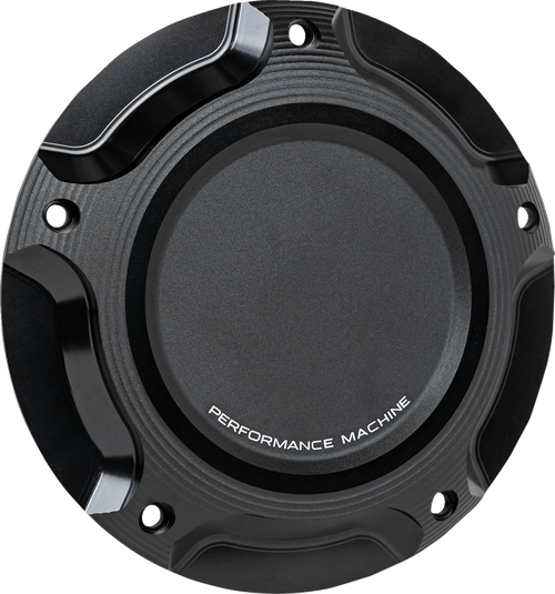Performance Machine (Pm) Race Series Derby Cover - Black Ops 0177-2086-SMB