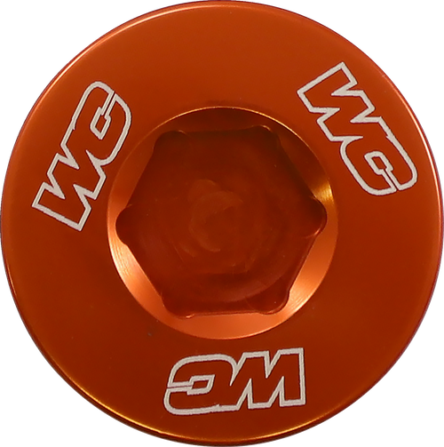 Works Connection Engine Plug - Orange - Gas Gas/Husqvarna/Ktm 24-453