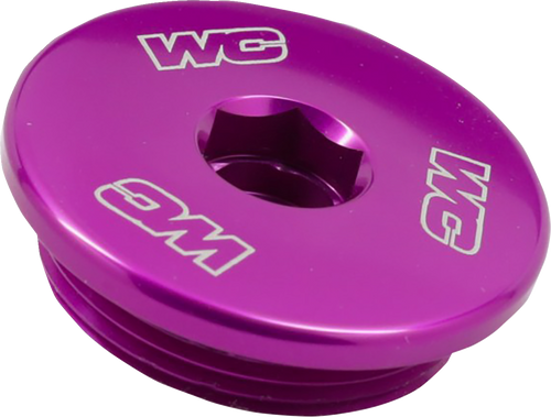 Works Connection Engine Plug - Purple - Honda 24-P491