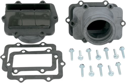 Vforce/Moto Tassinari V-Force 3 Reed Valve Set With Intake Boot - Ski-Doo V3126-873B-2