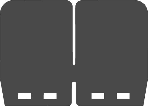 Vforce/Moto Tassinari Replacement V-Force 4X Reed Petal Set - Yamaha 4PX682A