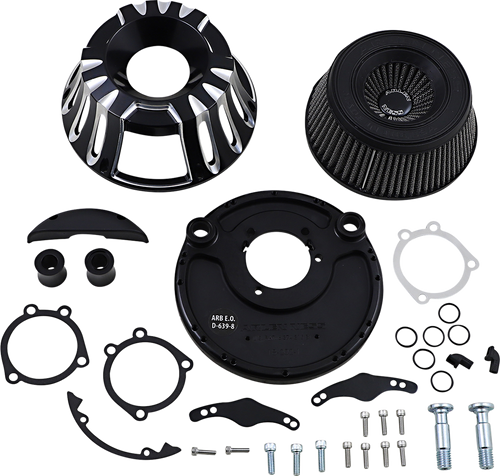 Arlen Ness Inverted Series Air Cleaner Kit - Black 18-931