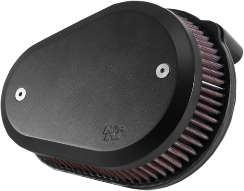 K & N Street Metal Air Intake Kit - Flare - Black - Twin Cam RK-3932B