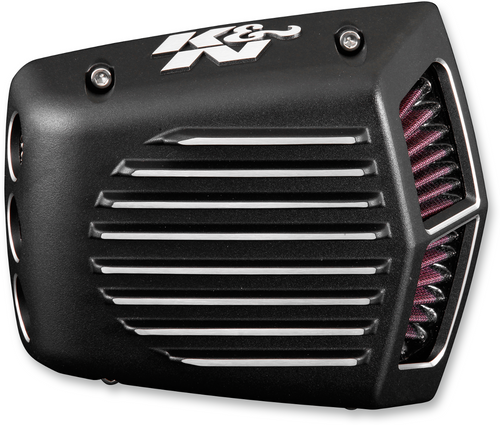 K & N Street Metal Air Intake Kit - Shaker - Black - Twin Cam RK-3950
