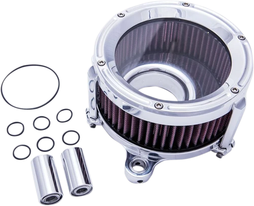 Trask Assault Charge High-Flow Air Cleaner - Flat Black TM-1021BK