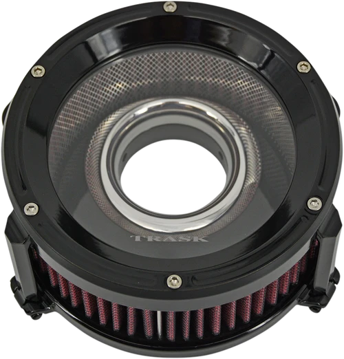 Trask Assault Charge High-Flow Air Cleaner - Gloss Black TM-1021GBK
