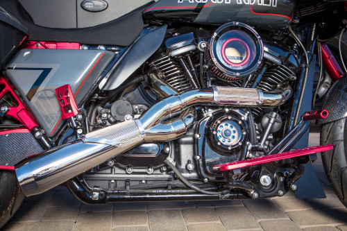 Trask Assault Charge High-Flow Air Cleaner - Gloss Black TM-1021GBK