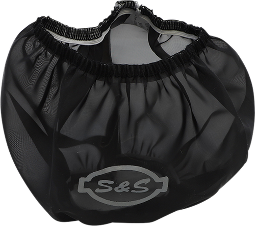 S&S Cycle Pre-Filter Rain Sock - 1" Taller - Black - Super Sock Air Cleaner 170-0197