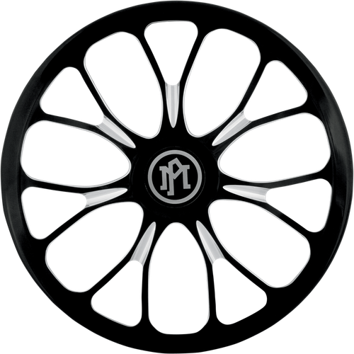 Performance Machine (Pm) Super Gas Universal Faceplate - Heathen - Platinum Cut 0206-2010HEA-BMP