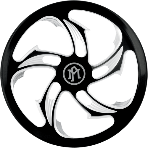 Performance Machine (Pm) Super Gas Universal Faceplate - Rival - Contrast Cut 0206-2010RVL-BM