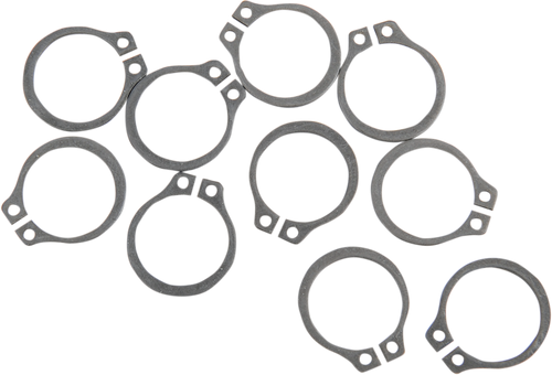 Eastern Motorcycle Parts Retaining Rings - Shifter Cam - 10 Pack A-34040-52