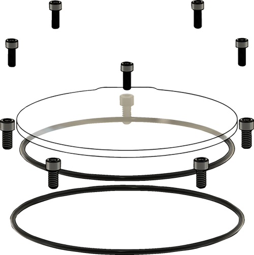 Trask Assault Derby Cover Repair Kit - Big Twin TM-0040-RK