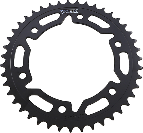 Vortex Steel Rear Sprocket - 43 Tooth - Honda 251AS-43