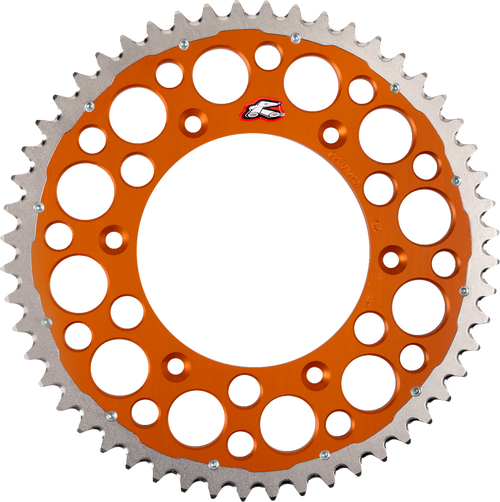 Renthal Twinring Rear Sprocket - 52 Tooth - Orange 2240-520-52GPOR