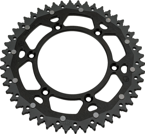 Moose Offroad Dual Sprocket - 50 Tooth - Black - Gas Gas/Husqvarna/Husaberg/Ktm 1210-897-50-10X