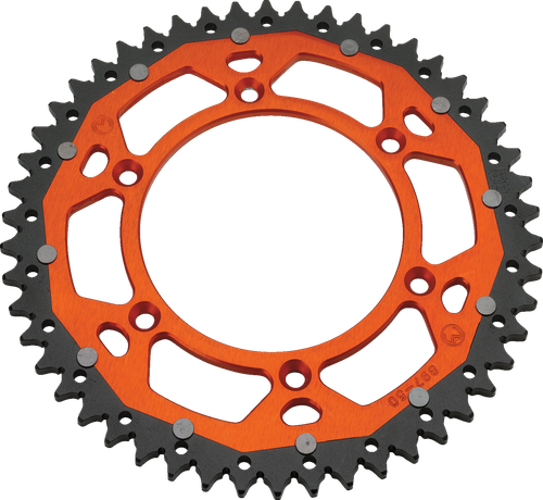 Moose Offroad Dual Sprocket - 50 Tooth - Orange - Husqvarna/Husaberg/Ktm 1210-897-50-14X