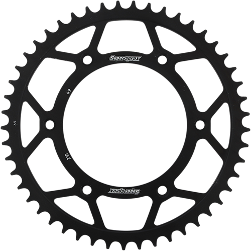 Supersprox Steel Rear Sprocket - 49 Tooth RFE-210-49-BLK