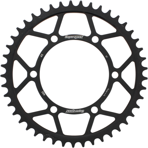 Supersprox Rear Sprocket - 45 Tooth - Suzuki/Yamaha RFE-480-45-BLK