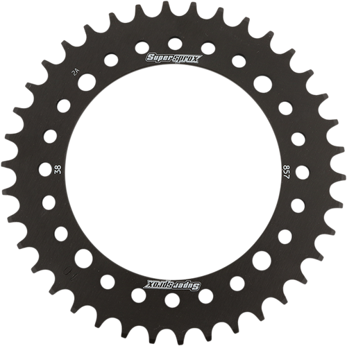 Supersprox Steel Rear Sprocket - 38 Tooth RFE-857-38-BLK