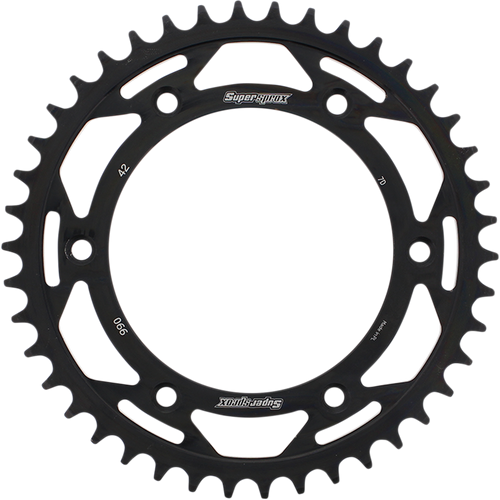 Supersprox Steel Rear Sprocket - 42 Tooth RFE-990-42-BLK