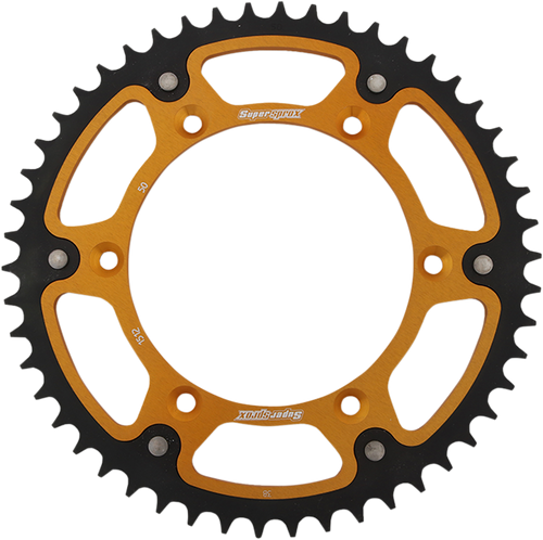Supersprox Stealth Rear Sprocket - 50 Tooth - Gold RST-1512-50-GLD