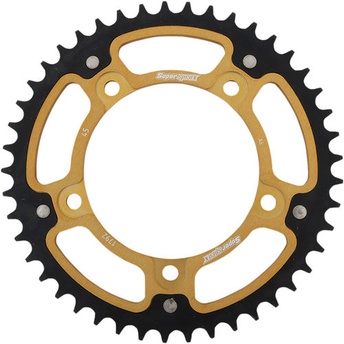 Supersprox Stealth Rear Sprocket - 45 Tooth - Gold - Suzuki/Triumph RST-1792-45-GLD