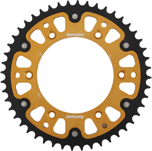 Supersprox Stealth Rear Sprocket - 48 Tooth - Gold - Honda RST-210-48-GLD