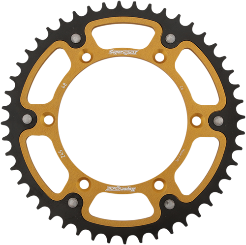 Supersprox Stealth Rear Sprocket - 48 Tooth - Gold - Yamaha RST-245-48-GLD