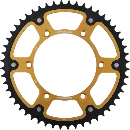 Supersprox Stealth Rear Sprocket - 52 Tooth - Gold - Yamaha RST-245-52-GLD