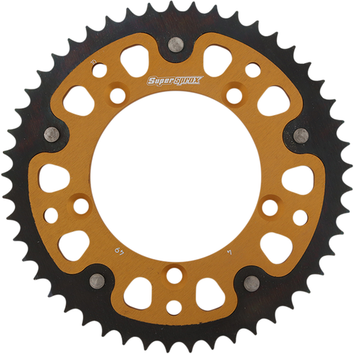 Supersprox Stealth Rear Sprocket - 49 Tooth - Gold - Ktm RST-4-49-GLD