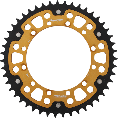 Supersprox Stealth Rear Sprocket - 47 Tooth - Gold - Kawasaki/Suzuki RST-460-47-GLD