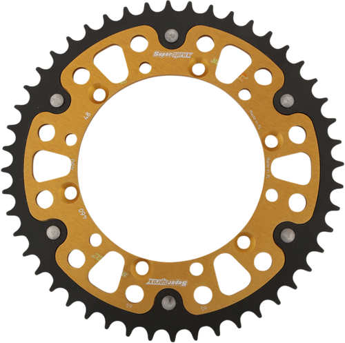 Supersprox Stealth Rear Sprocket - 48 Tooth - Gold - Kawasaki/Suzuki RST-460-48-GLD