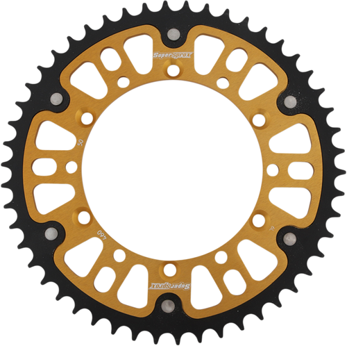 Supersprox Stealth Rear Sprocket - 50 Tooth - Gold - Kawasaki/Suzuki RST-460-50-GLD