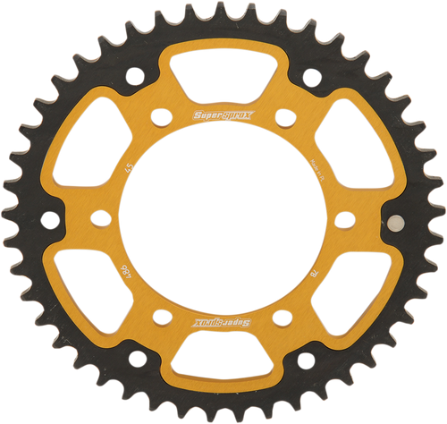 Supersprox Stealth Rear Sprocket - 45 Tooth - Gold - Kawasaki/Yamaha/Suzuki RST-486-45-GLD