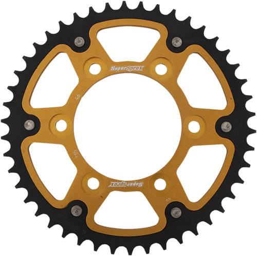 Supersprox Stealth Rear Sprocket - 46 Tooth - Gold - Ducati RST-735-46-GLD