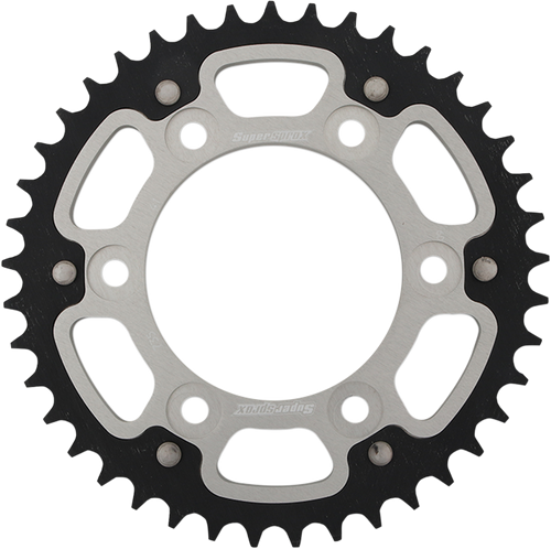Supersprox Stealth Rear Sprocket - 41 Tooth - Silver - Ducati RST-735-41-SLV
