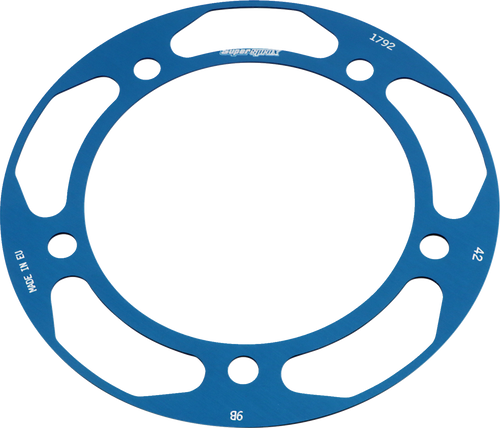 Supersprox Edge Rear Sprocket Insert - Blue - 42 Tooth RACD-1792-42-BLU
