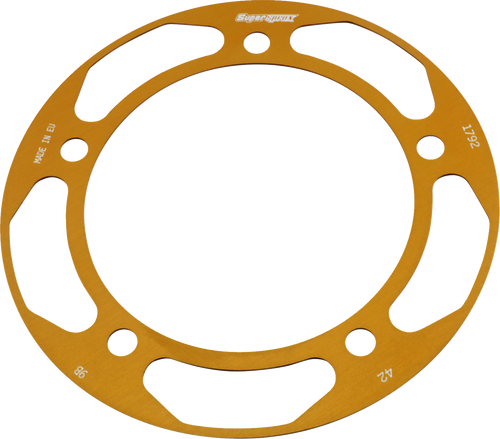 Supersprox Edge Rear Sprocket Insert - Gold - 42 Tooth RACD-1792-42-GLD