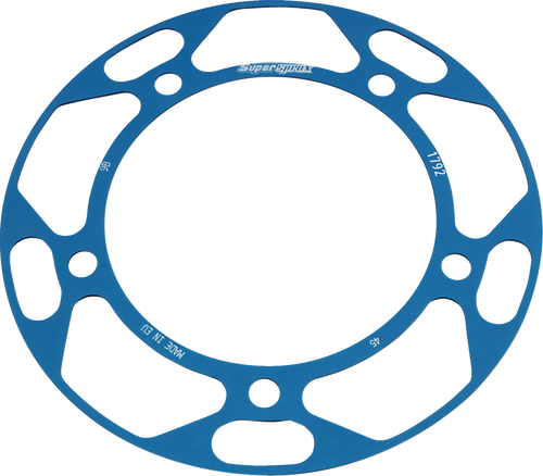 Supersprox Edge Rear Sprocket Insert - Blue - 45 Tooth RACD-1792-45-BLU