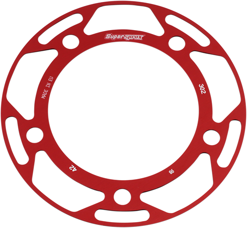 Supersprox Edge Rear Sprocket Insert - Red - 42 Tooth RACD-302-42-RED