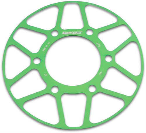 Supersprox Edge Rear Sprocket Insert - Green - 46 Tooth RACD-478-46-GRN