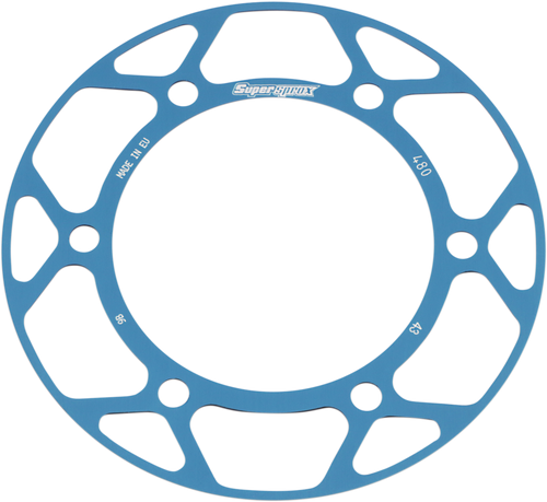Supersprox Edge Rear Sprocket Insert - Blue - 43 Tooth RACD-480-43-BLU