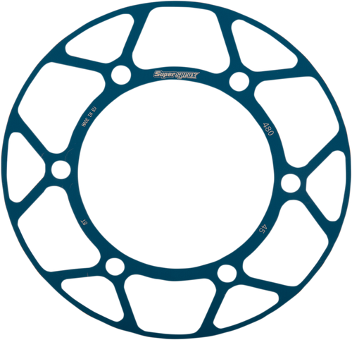 Supersprox Edge Rear Sprocket Insert - Blue - 45 Tooth RACD-480-45-BLU