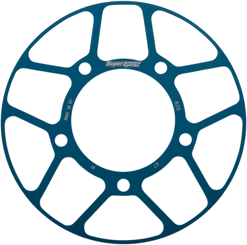 Supersprox Edge Rear Sprocket Insert - Blue - 47 Tooth RACD-829-47-BLU