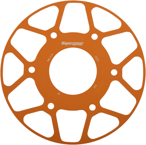 Supersprox Edge Rear Sprocket Insert - Orange - 44 Tooth RACD-905-44-ORG